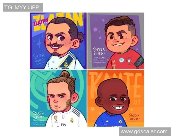 篮球明星手绘可爱头像创意设计分享让你爱上每一位球场英雄